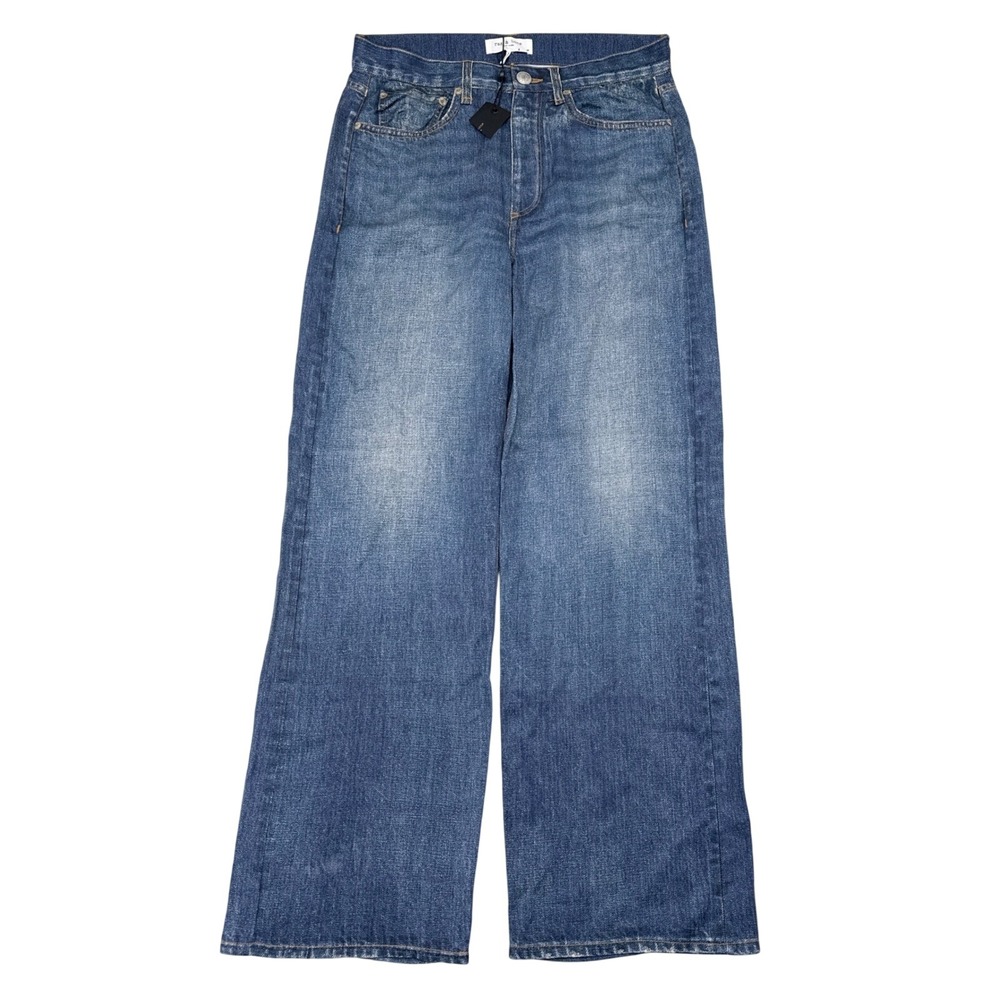 Rag & Bone Miramar Sofie Wide Leg Jeans Womens Size 26 Printed Denim NEW